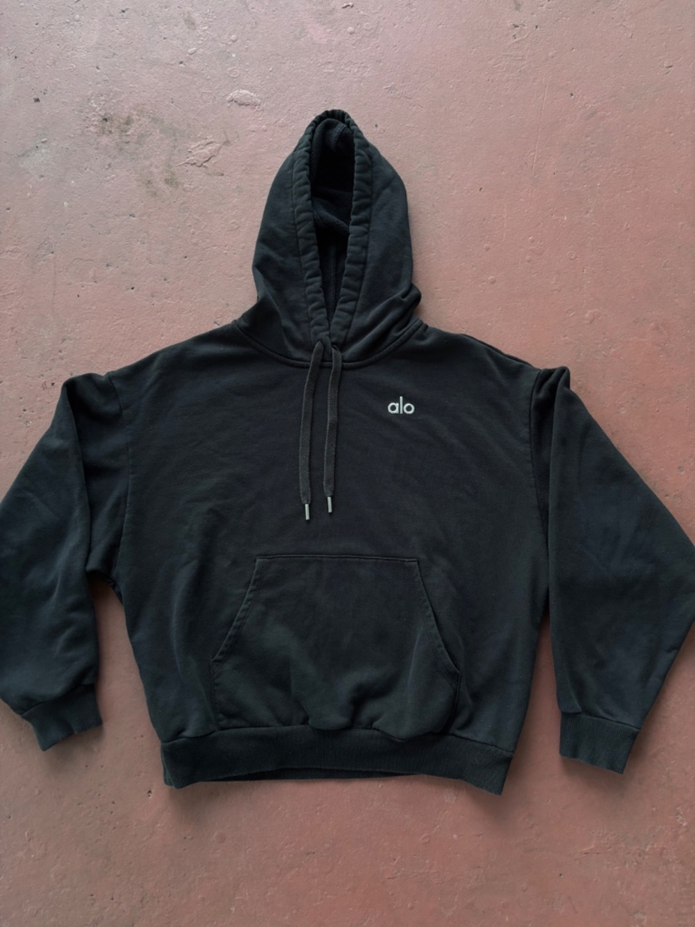 ALO Yoga Accolade Hoodie Small Black unisex - Picture 2 of 9